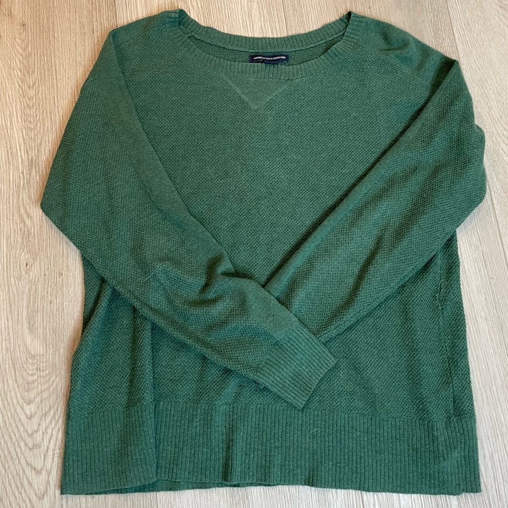 Knit Green Sweater